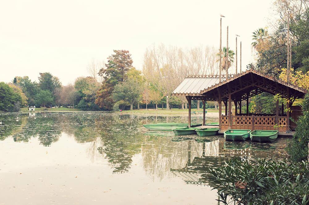 Barques au parc Borély