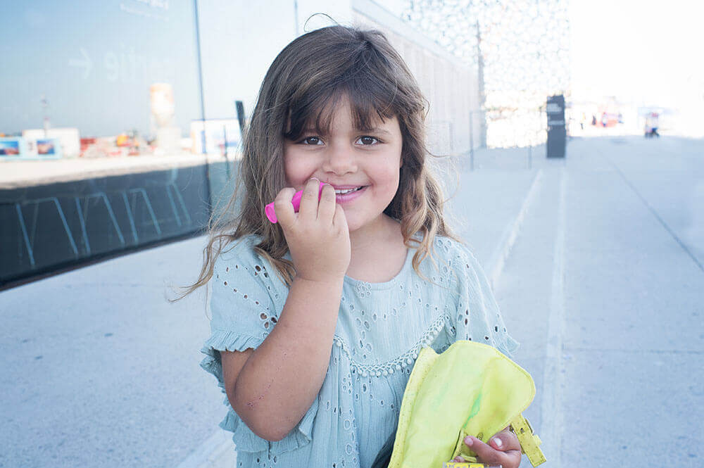 Séance photo enfant au Mucem