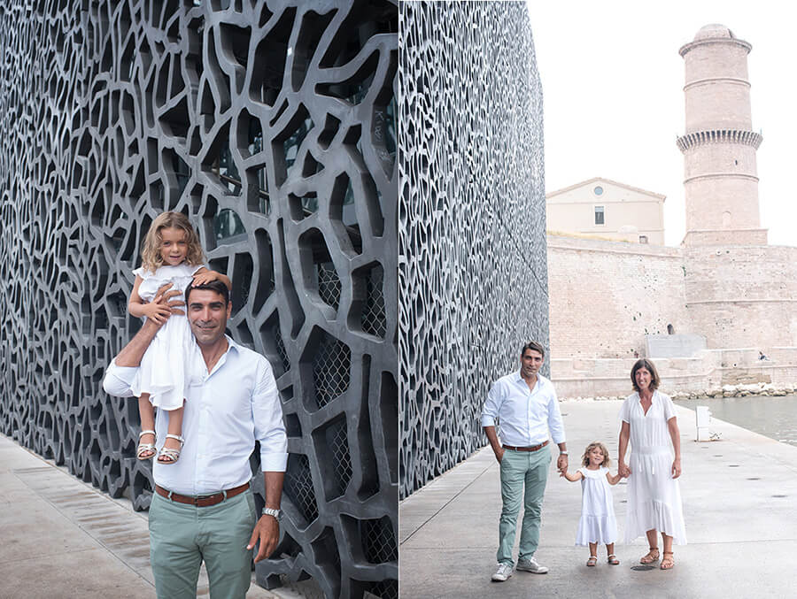 Séance famille Mucem