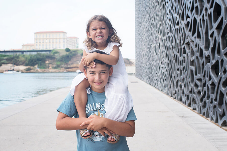 Séance famille Mucem