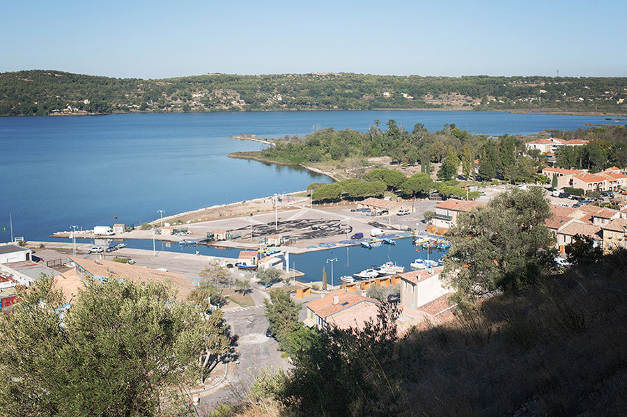 Etang de Berre côté Saint-Chamas.