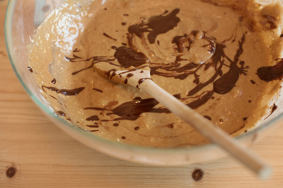 Pâte à gâteau chocolat