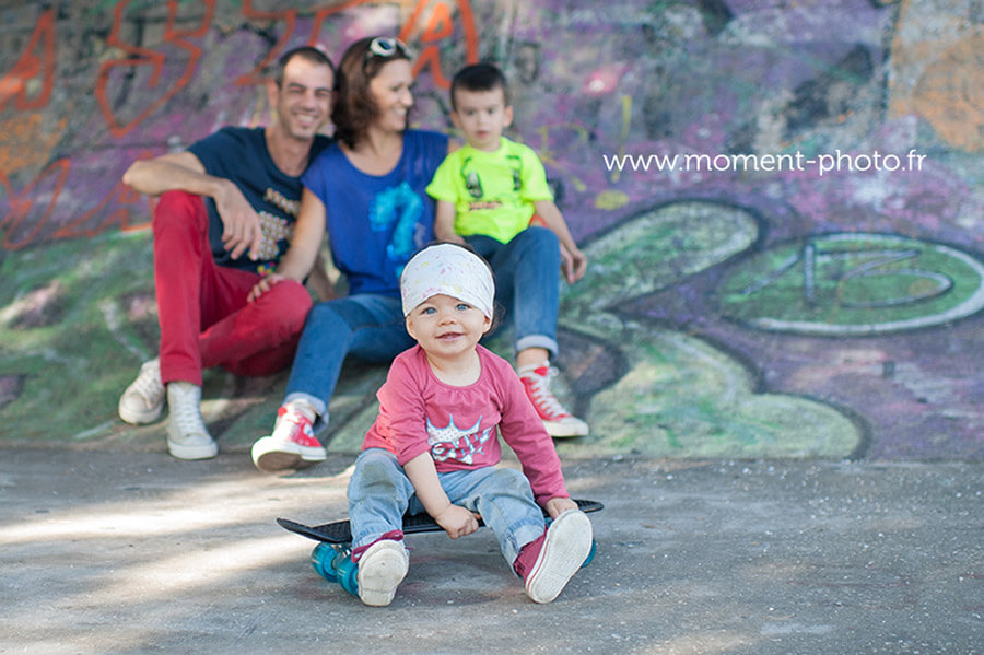 séance photo famille graffitis Marseille