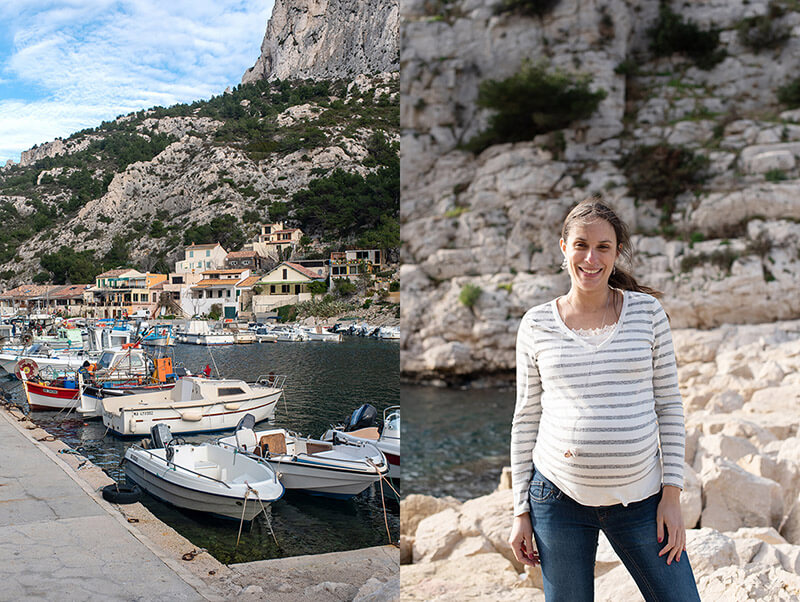 Décor de rêve dans une calanque de Marseille.