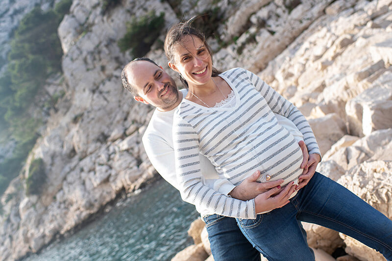 Shooting famille calanque Marseille